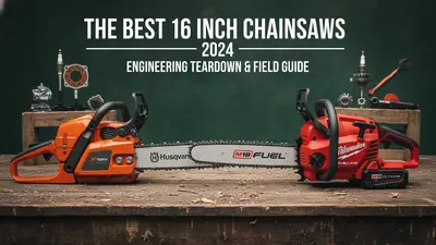 Best 16-Inch Chainsaw: Pro-Tested Gas & Battery Models Compared