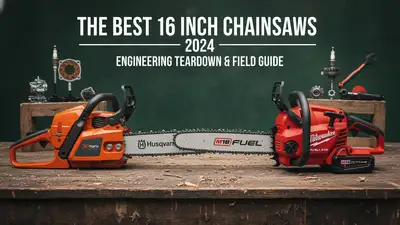 Best 16-Inch Chainsaw: Pro-Tested Gas & Battery Models Compared