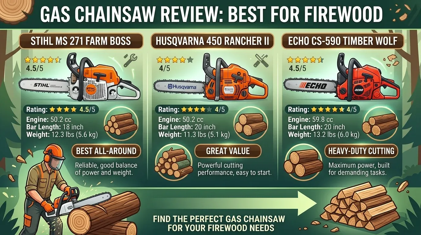 best chainsaw for firewood