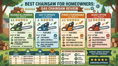 Best Chainsaw for Homeowners: Power, Reliability & Value