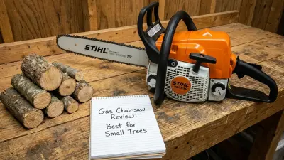 Best Chainsaw for Small Trees: Power-to-Weight & Specs