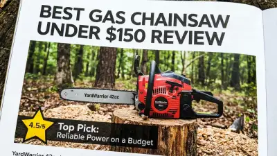 Best Chainsaw Under $150: Pro-Grade Performance on a Homeowner Budget
