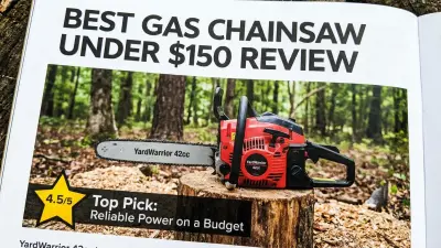 Best Chainsaw Under $150: Pro-Grade Performance on a Homeowner Budget