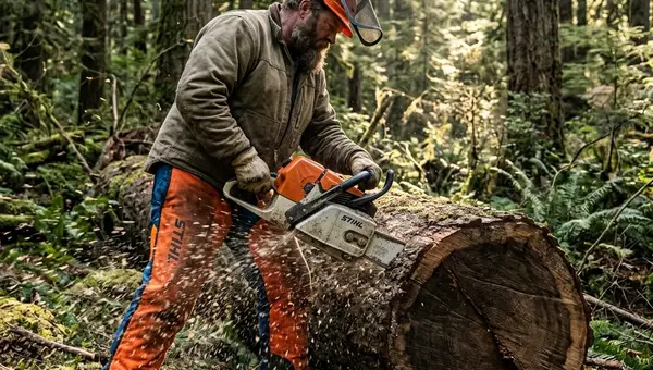 The Best Logging Chainsaws: A Professional Logger's Guide to High-Production Saws
