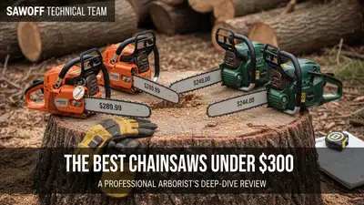 The Best Chainsaws Under $300: A Professional Arborist's Deep-Dive Review