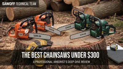 The Best Chainsaws Under $300: A Professional Arborist's Deep-Dive Review