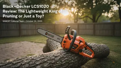 Black+Decker LCS1020 Review: The Lightweight King of Pruning or Just a Toy?