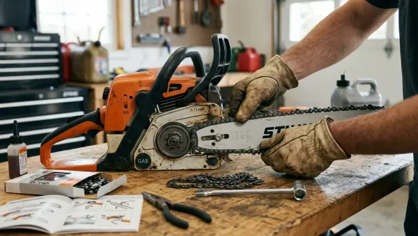 Chainsaw Chain Replacement: Pitch, Gauge & Fitting