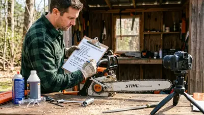 Chainsaw Maintenance Checklist: Daily, Weekly & Monthly Care