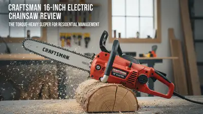 Craftsman 16-Inch Electric Chainsaw Review: Torque-Heavy Sleeper