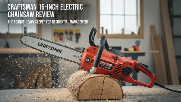 Craftsman 16-Inch Electric Chainsaw Review: The Torque-Heavy Sleeper for Residential Management