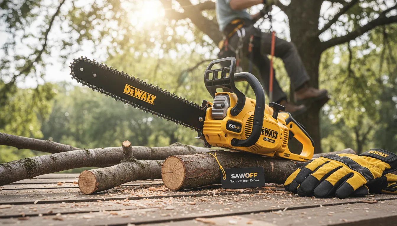 DeWalt DCCS674 60V MAX* Top Handle Chainsaw Review