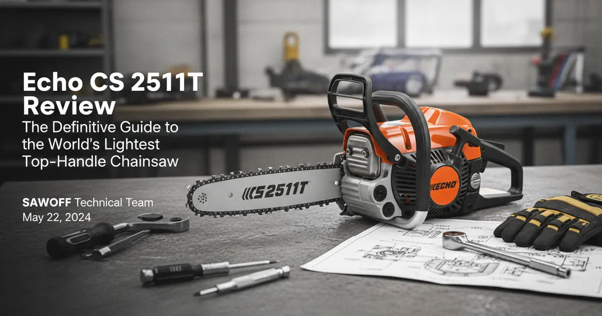 Echo CS 2511T Gas Chainsaw Review