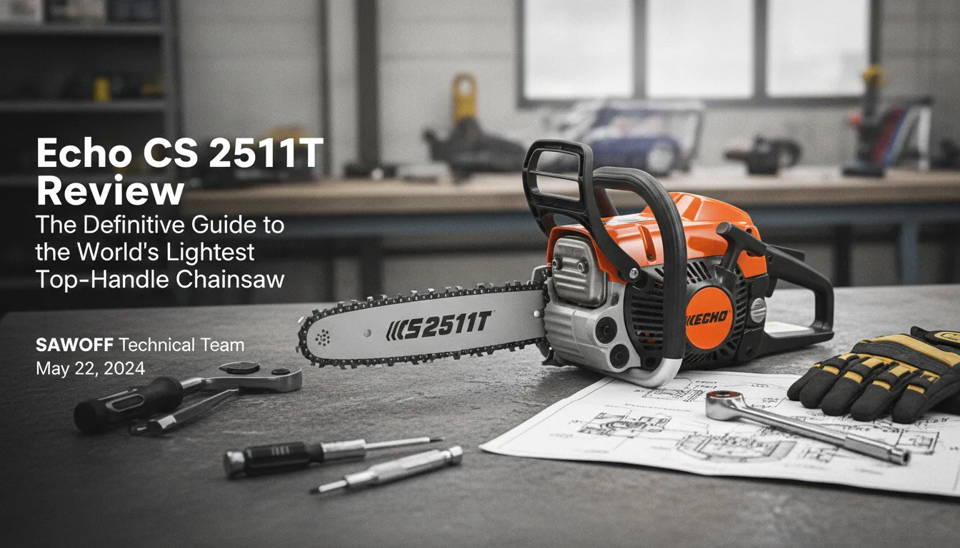 Echo CS 2511T Gas Chainsaw Review