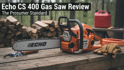 Echo CS 400 Gas Saw Review: The Prosumer Standard for Performance