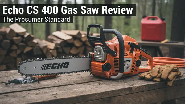 Echo CS 400 Gas Saw Review: The Prosumer Standard for Performance