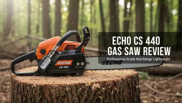 Echo CS 490 Gas Saw Review: The Professional-Grade Mid-Range Lightweight