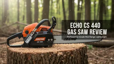 Echo CS 490 Gas Saw Review: The Professional-Grade Mid-Range Lightweight