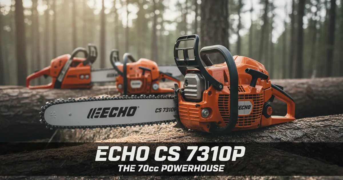 Echo CS 7310P Gas Chainsaw Review
