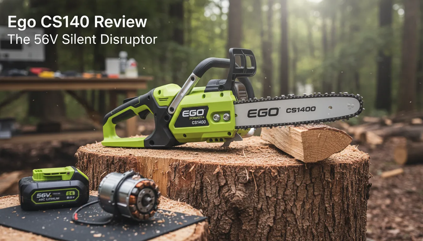 Ego CS1400 Gas Chainsaw Review