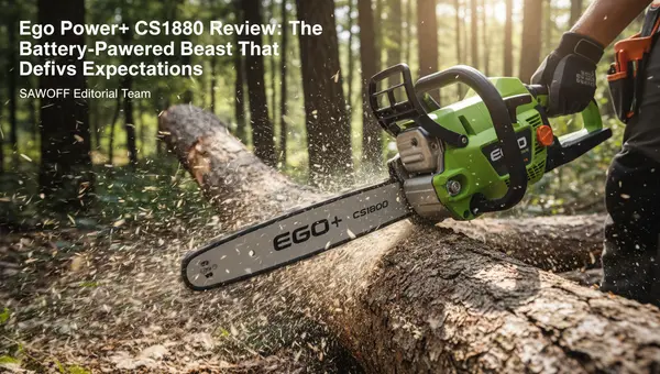 Ego Power+ CS1800 Review: The 18-Inch Battery Beast Tested