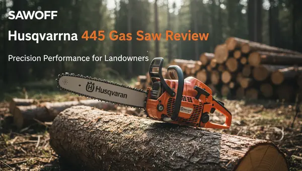 Precision Performance for Landowners: An In-Depth Husqvarna 445 Gas Saw Review