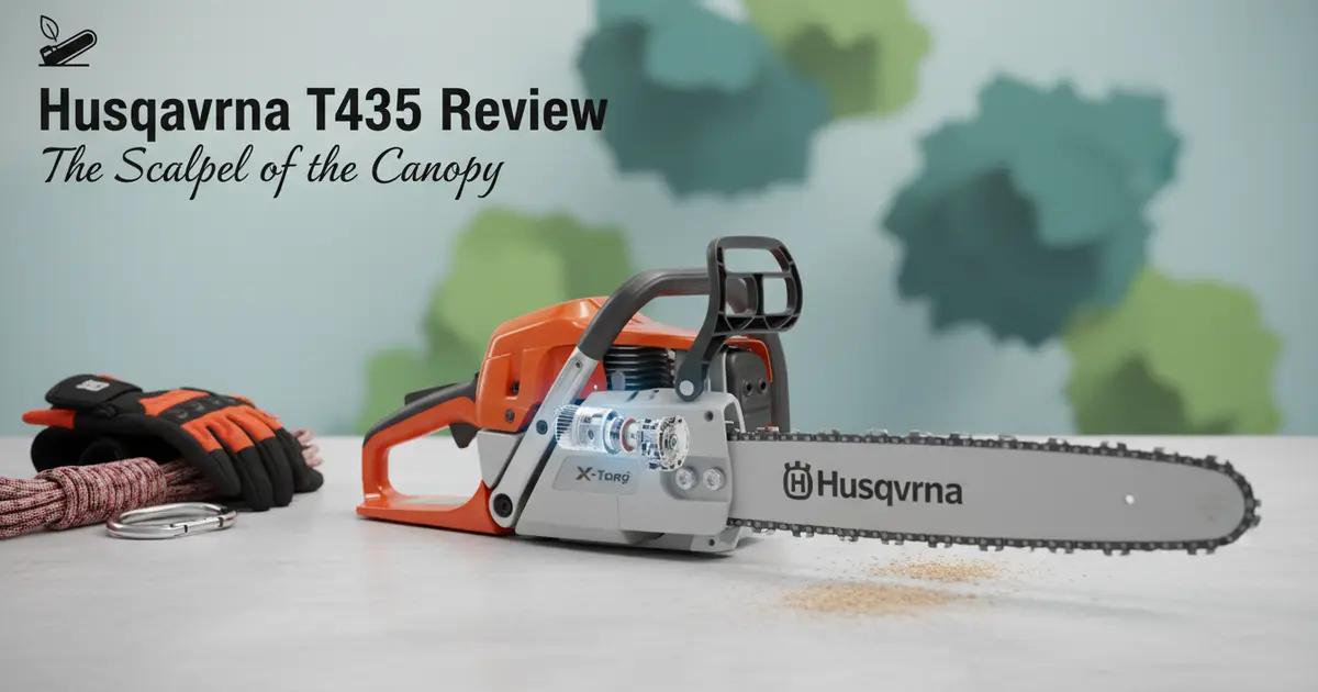 Husqvarna T435 Gas Chainsaw Review