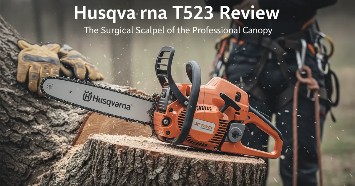 Husqvarna T525 Gas Chainsaw Review