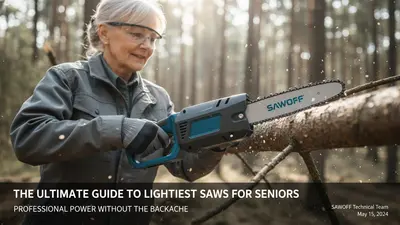 Lightest Saws for Seniors: Professional Power Without the Backache