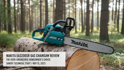 Makita EA3200SR Gas Chainsaw Review: The Over-Engineered Homeowner's Choice