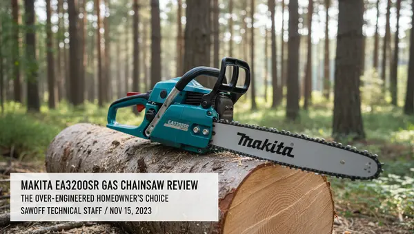 Makita EA3200SR Gas Chainsaw Review: The Over-Engineered Homeowner's Choice