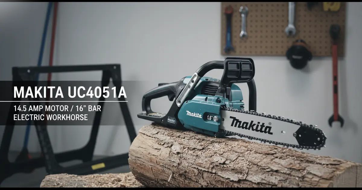 Makita UC4051A Electric Chainsaw Review