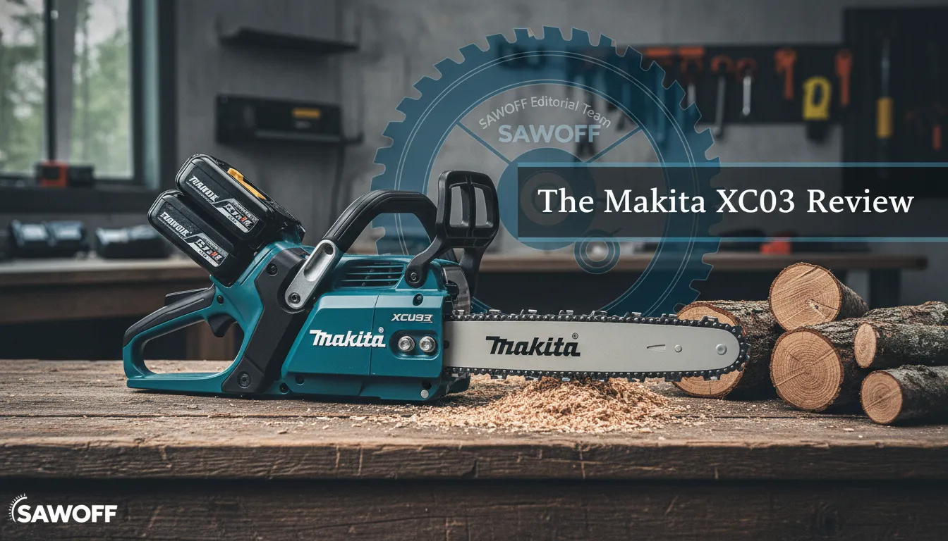 Makita XCU03 Gas Chainsaw Review