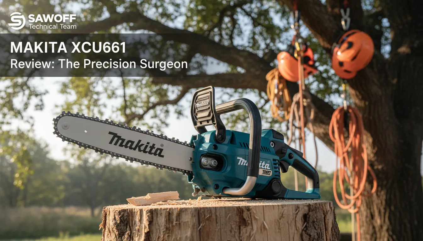 Makita XCU06T Cordless Top Handle Chainsaw Review