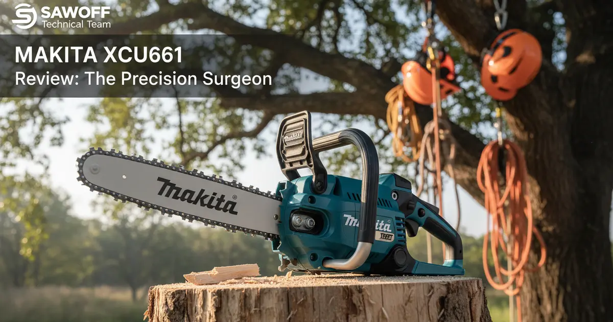 Makita XCU06T Cordless Top Handle Chainsaw Review