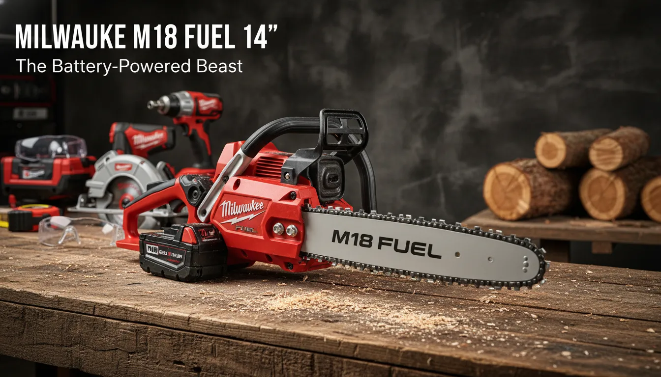 Milwaukee M18 Fuel 14 Gas Chainsaw Review