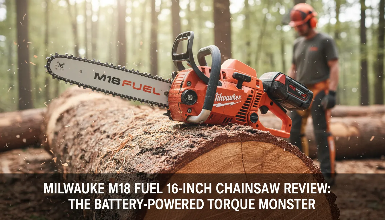 Milwaukee M18 Fuel 16 Chainsaw Review