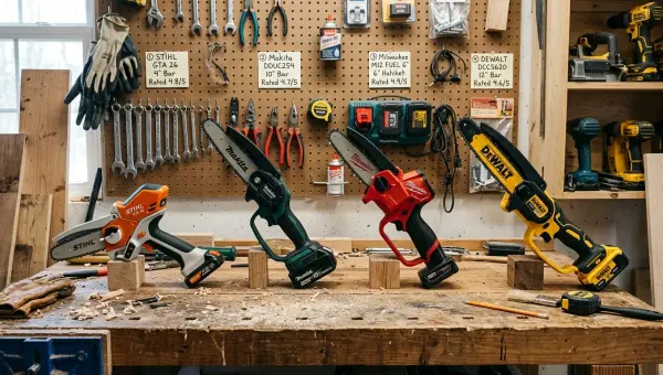 Best Mini Chainsaws: Motor Efficiency, Runtime & Use