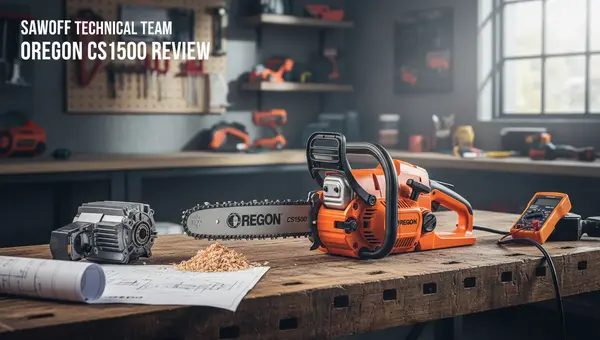 Oregon CS1500 Self-Sharpening Chainsaw Review: The Ultimate High-Torque Electric Workhorse