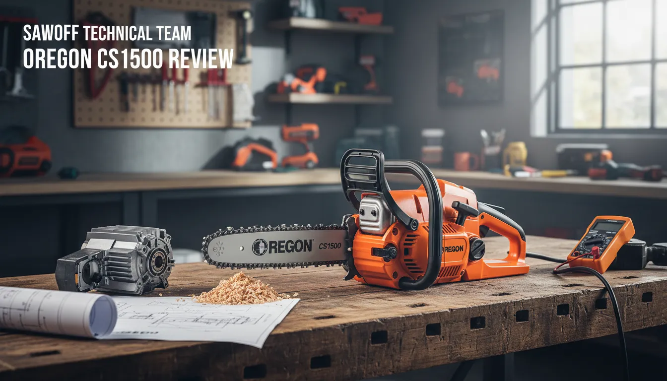 Oregon CS1500 Gas Chainsaw Review