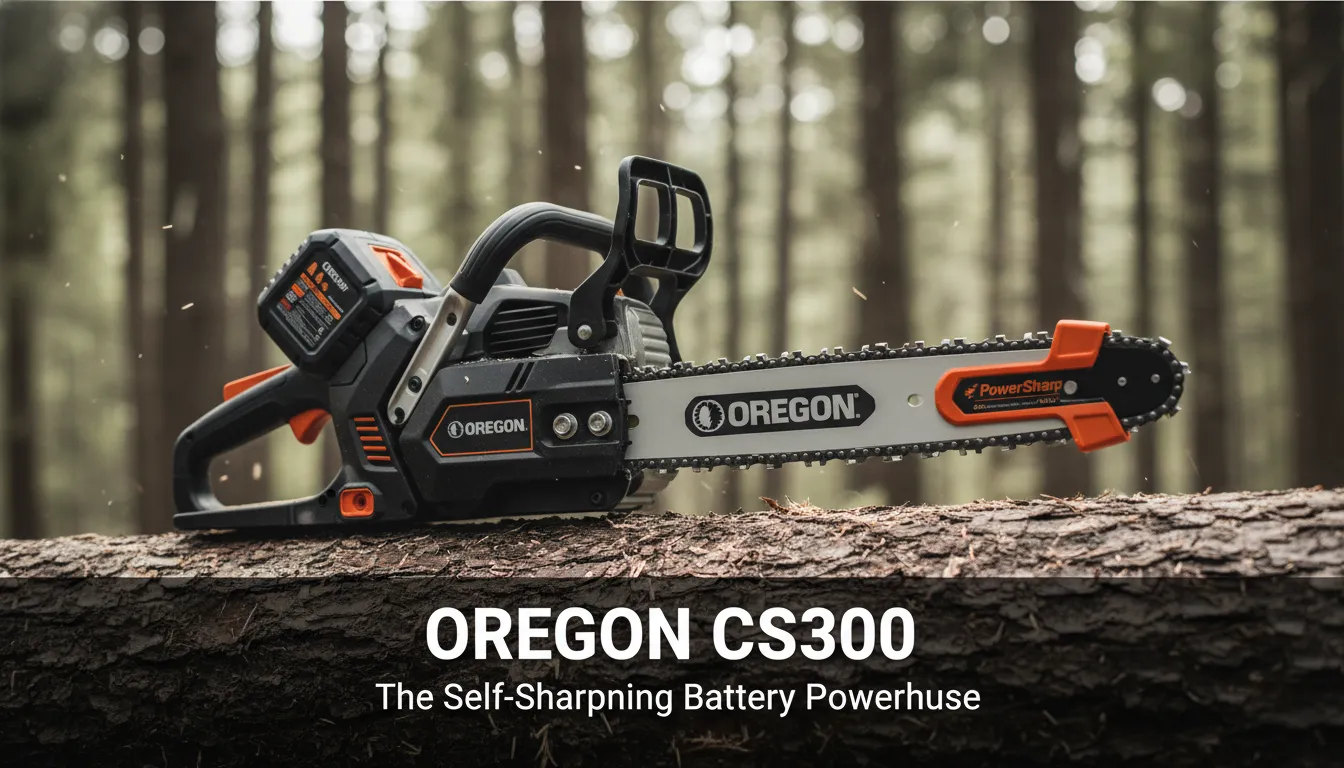 Oregon CS300 Cordless Chainsaw Review