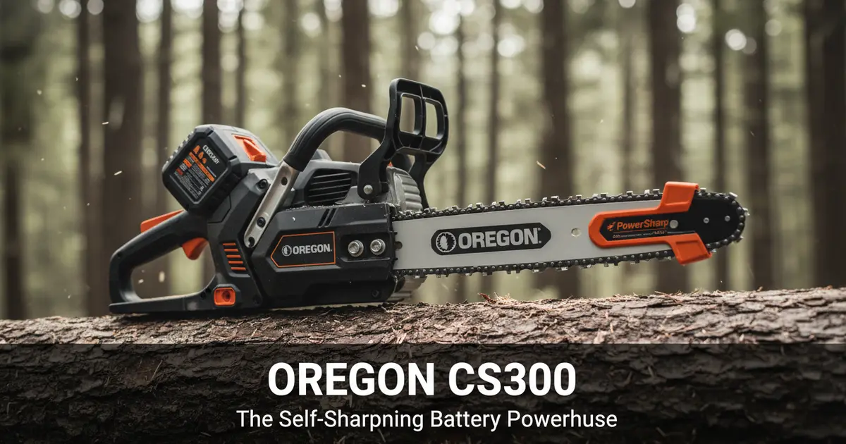 Oregon CS300 Cordless Chainsaw Review