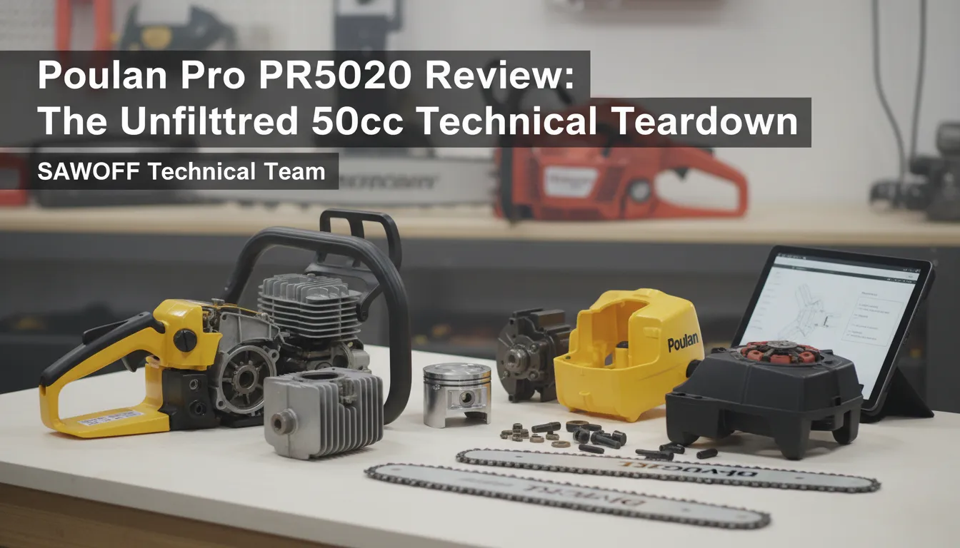 Poulan Pro PR5020 Gas Chainsaw Review