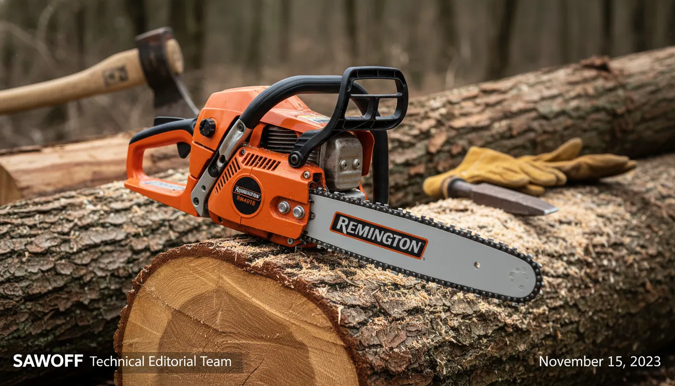 Remington RM4618 Gas Chainsaw Review