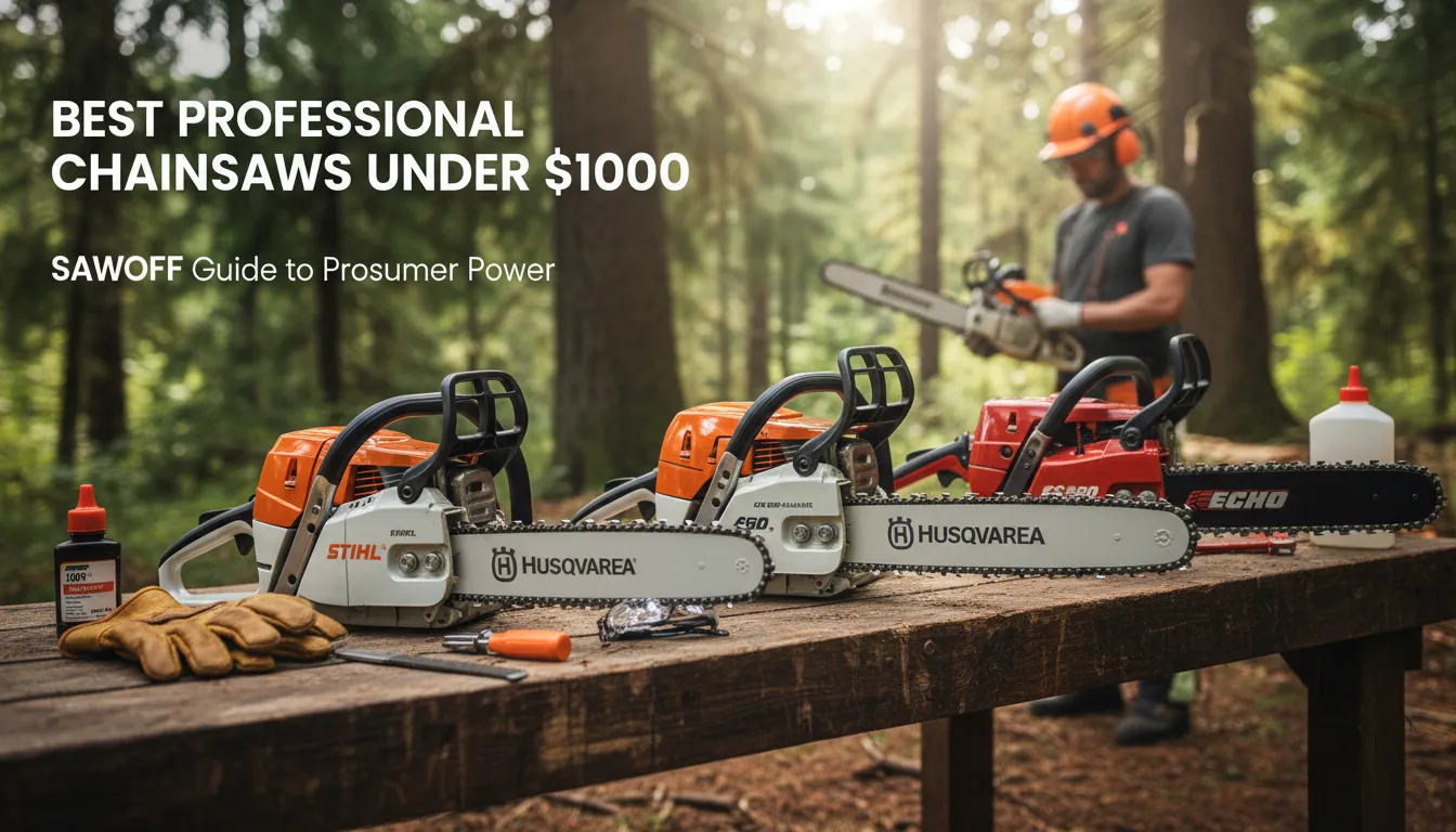 Saws Under 1000 Gas Chainsaw Review