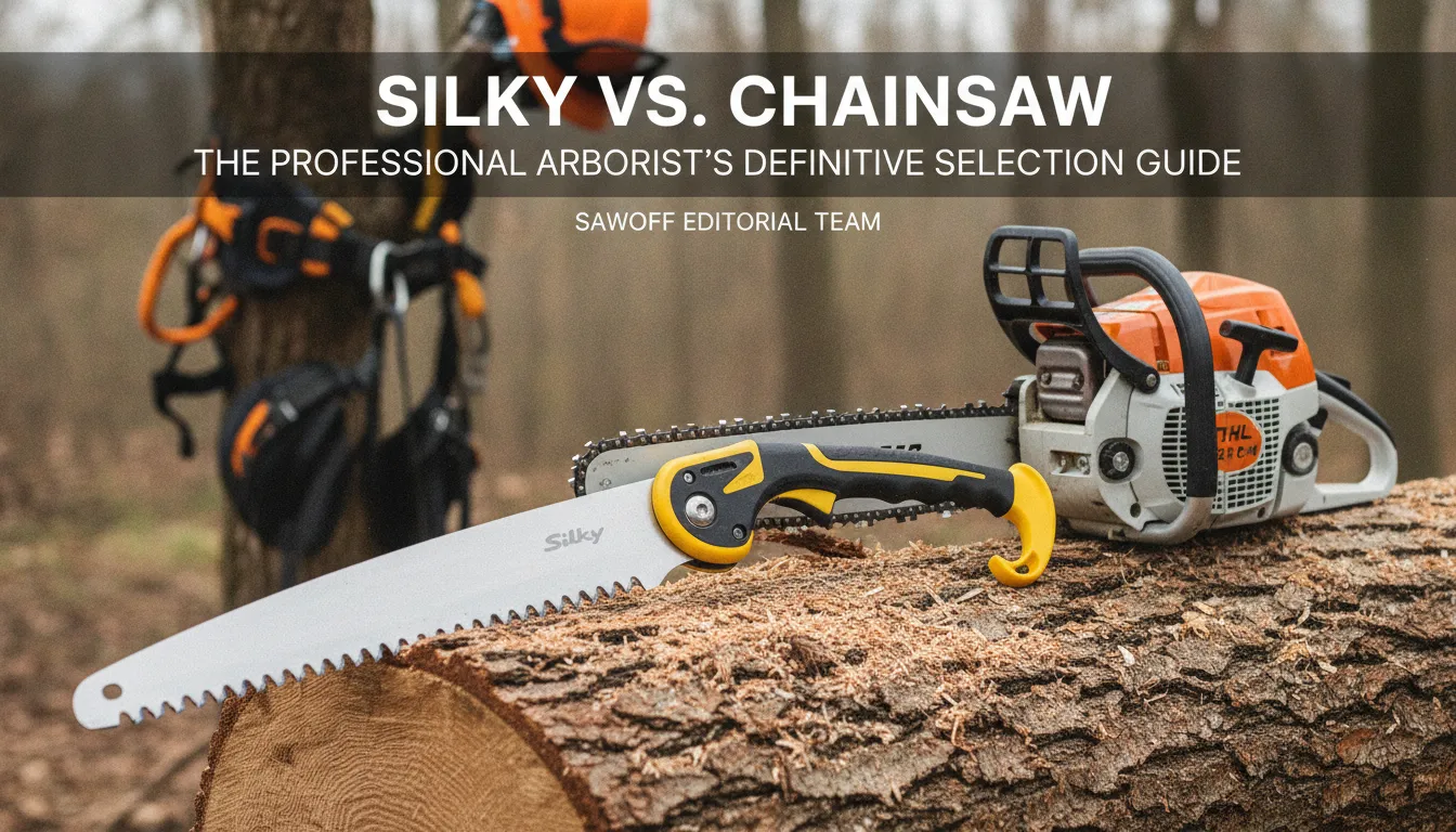 Silky vs. Chainsaw Comparison