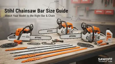 Stihl Chainsaw Bar Size Guide: Match Your Model to the Right Bar & Chain