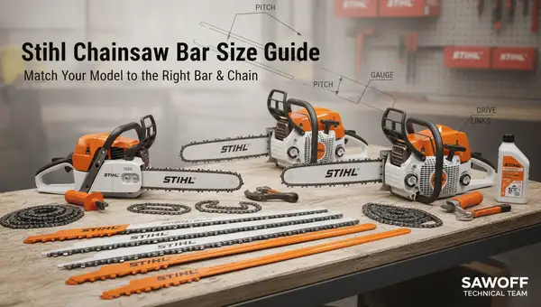 Stihl Chainsaw Bar Size Guide: Match Your Model to the Right Bar & Chain