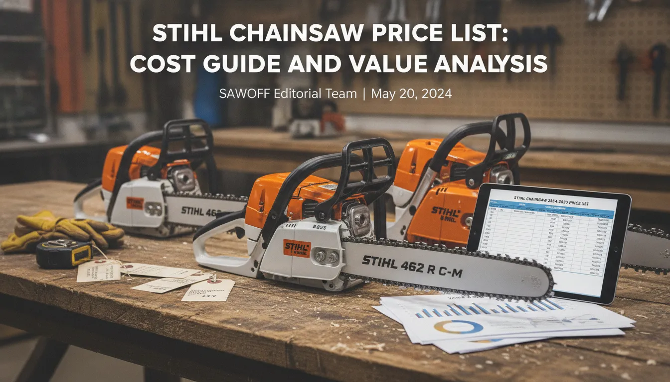 Stihl Chainsaw Price List: Cost Guide and Value Analysis Gas Chainsaw Review
