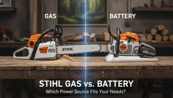 Stihl Gas vs Battery Chainsaw: Which Power Source Fits Your Needs?